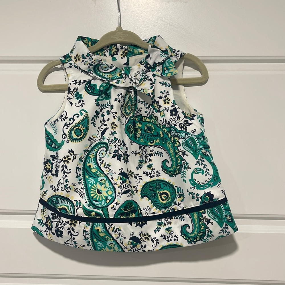 Toddler Sleeveless Blouse